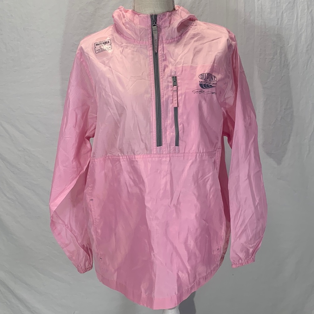 NASCAR Chaser Authentics Pink #24 Jeff Gordon Windbreaker Size XL